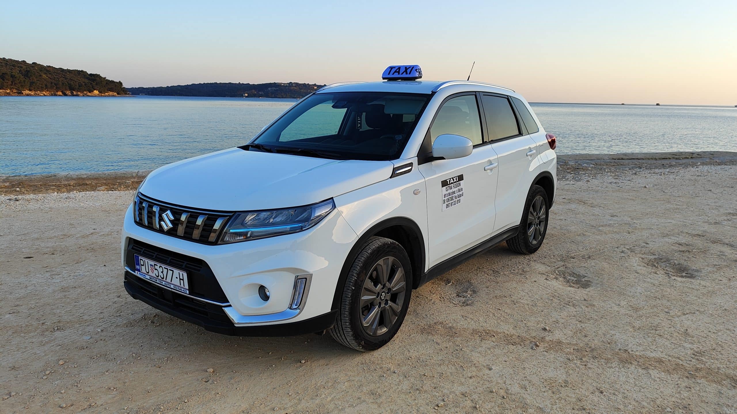AK Istria Transfers taxi car